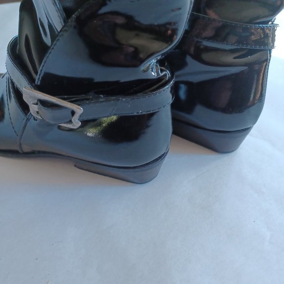 Patent Leather Boots, Nordstrom Made in Italy, Size 5 1/2 - Picture 3 of 7